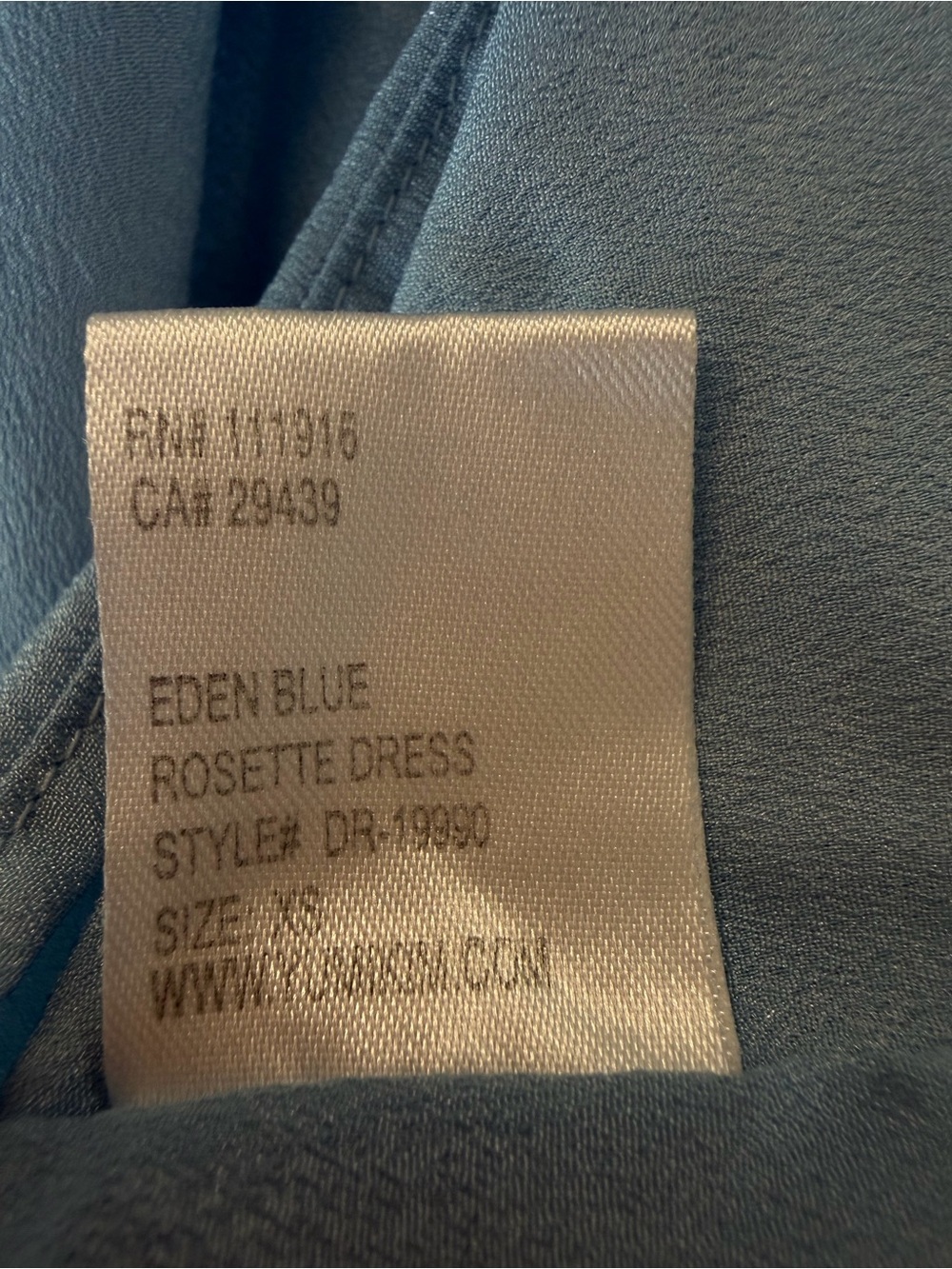 Yumi Kim Rosette Blue Floral Tie Strap Maxi Dress Garden Party 8079 - Picture 9 of 11
